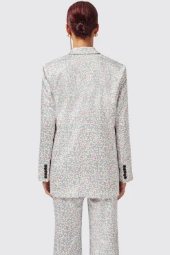 Woman|Twisted Tailor Amarantha Slim Fit Blue Jacket