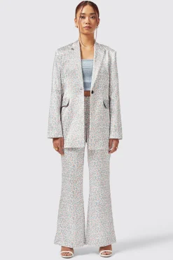Woman|Twisted Tailor Amarantha Slim Fit Blue Suit