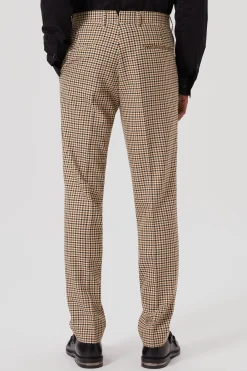 Style·Check Suits|Style·2 Piece Suits|Twisted Tailor Blythe Slim Fit Beige Check Suit