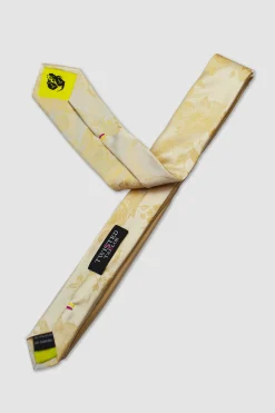 Suit Accessories·Ties|Twisted Tailor Braxas Yellow Floral Tie And Hank Set