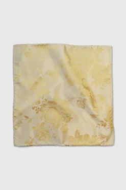 Suit Accessories·Ties|Twisted Tailor Braxas Yellow Floral Tie And Hank Set