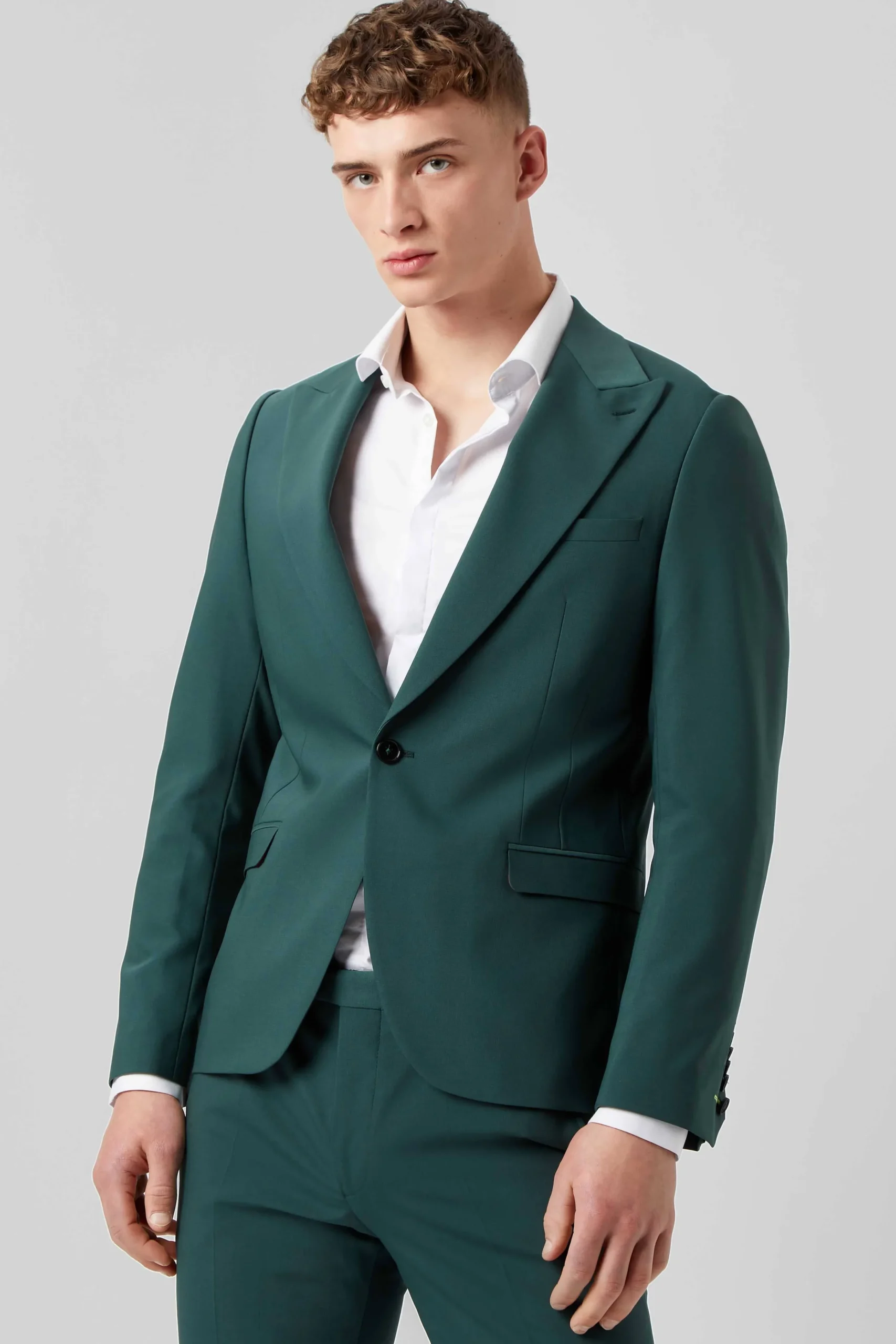 Occasion·Back To It|Twisted Tailor Buscot Slim Fit Forest Green Suit