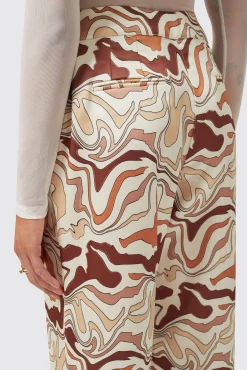 Woman|Twisted Tailor Calthia Slim Fit Neutral Trouser