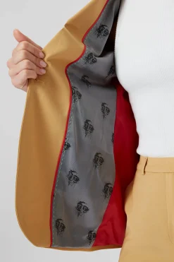 Woman|Twisted Tailor Eliza Skinny Fit Yellow Jacket