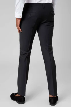 Style·Plain Suits|Style·3 Piece Suits|Twisted Tailor Ellroy Skinny Fit Black Wool Suit