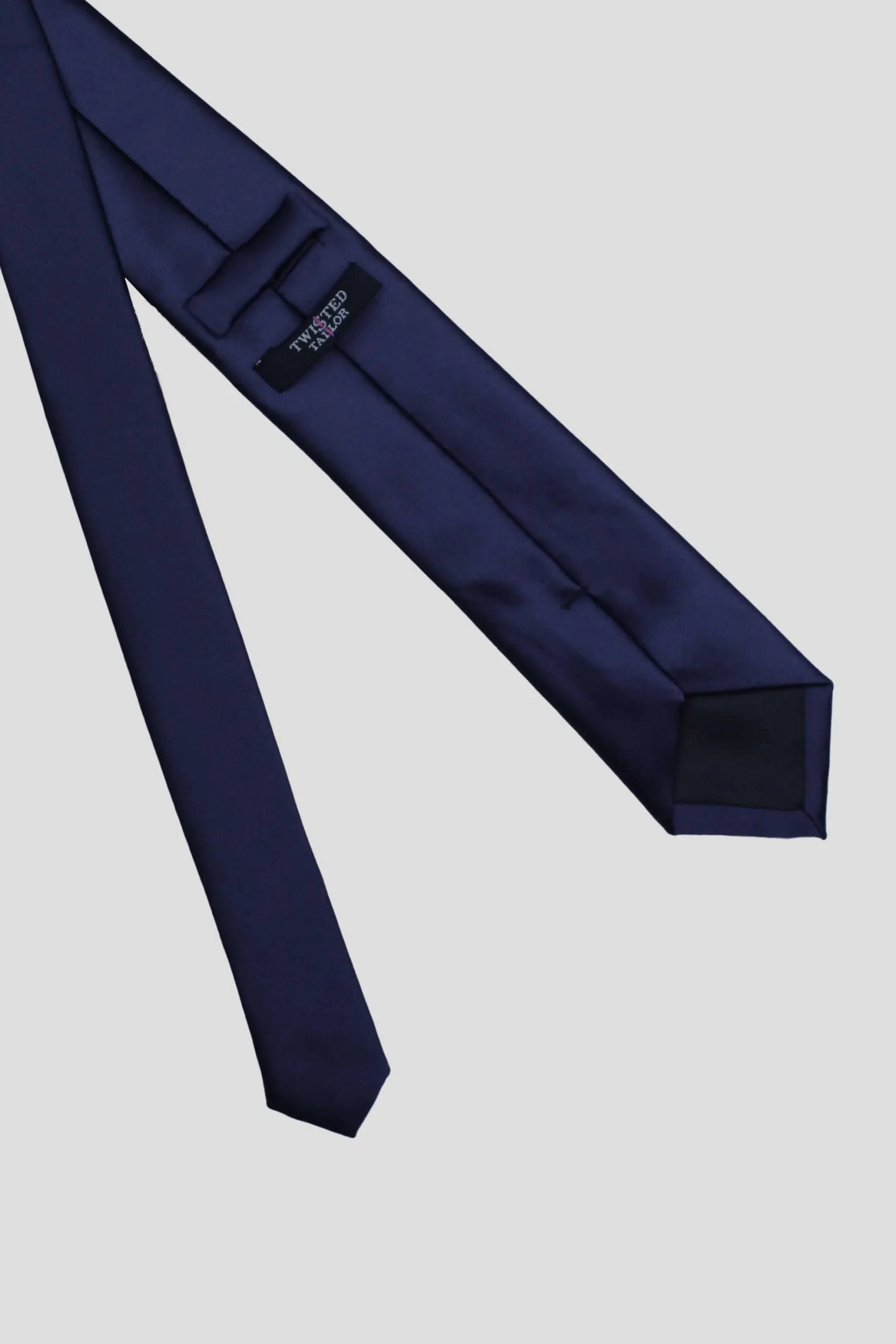 Suit Accessories·Ties|Twisted Tailor Ellroy Tie Navy