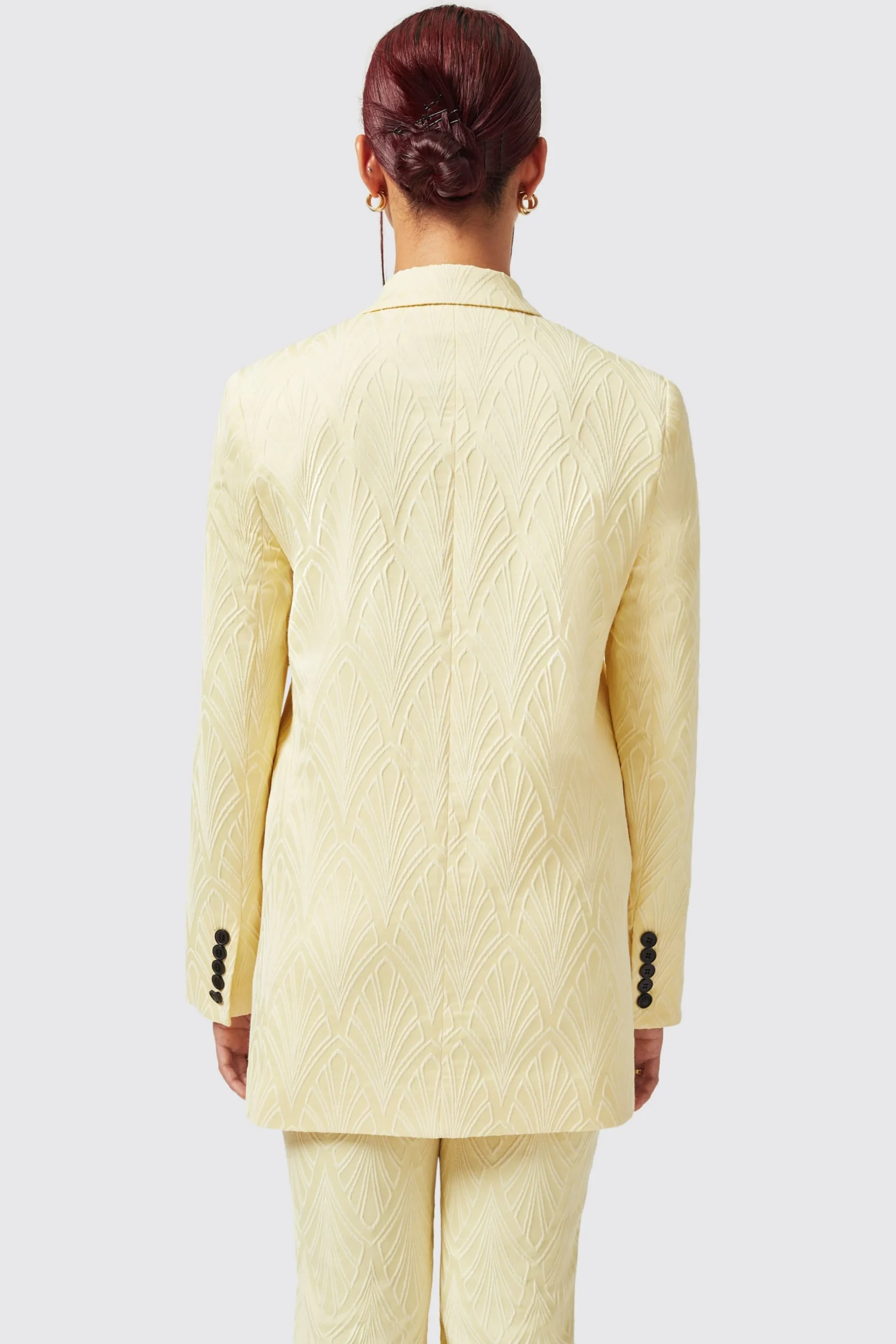 Woman|Twisted Tailor Fiore Slim Fit Yellow Suit