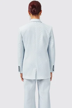 Woman|Twisted Tailor Iris Slim Fit Blue Suit