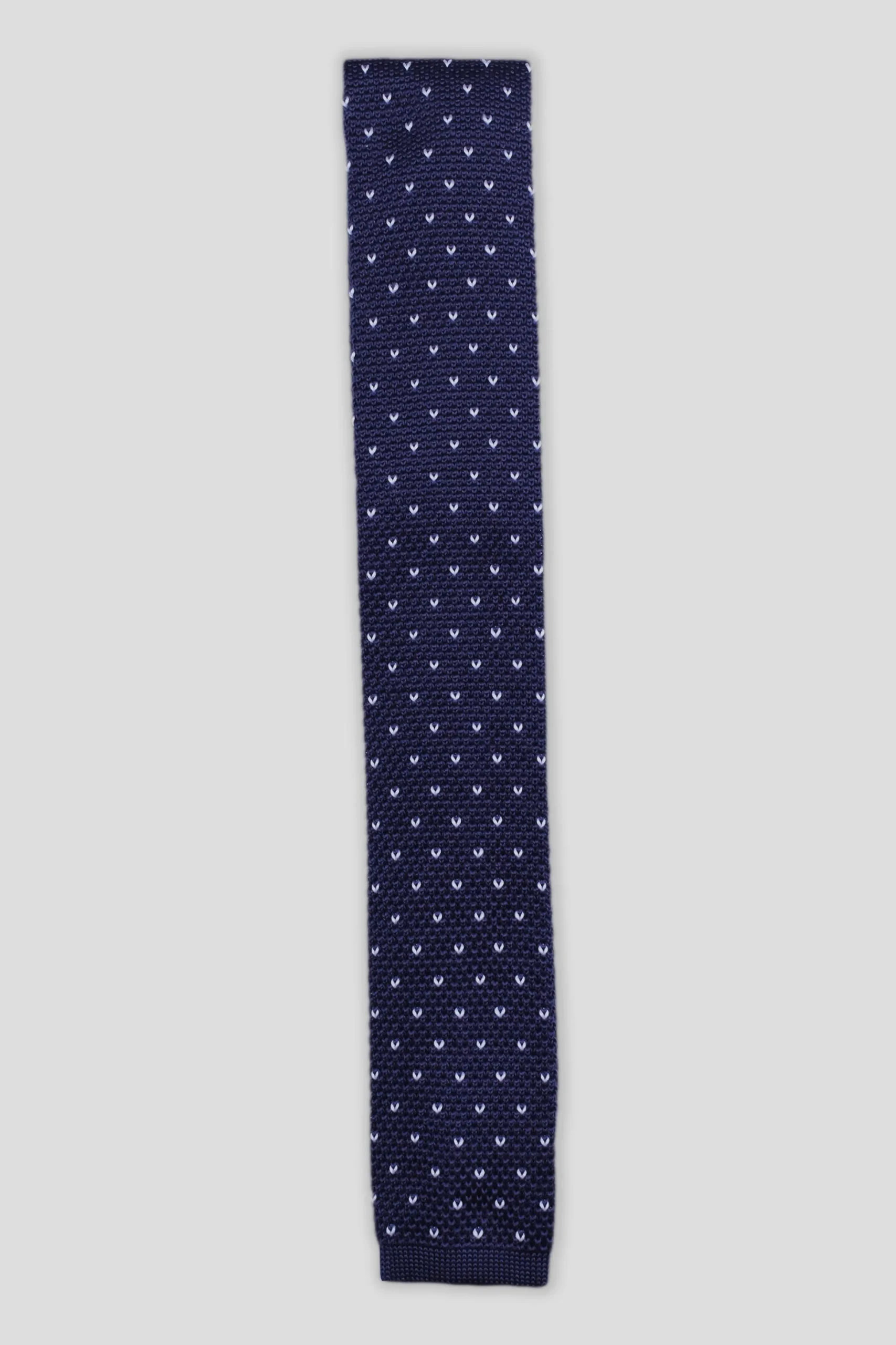 Suit Accessories·Ties|Twisted Tailor Jagger Tie Navy Spot