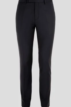 Trousers·Party Trousers|Twisted Tailor Kingdon Skinny Fit Black Dinner Trousers