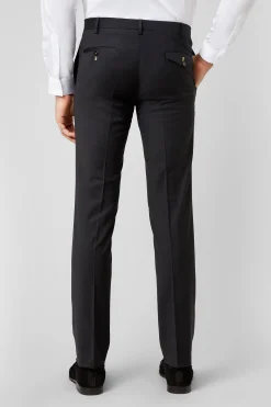Trousers·Party Trousers|Twisted Tailor Kingdon Skinny Fit Black Dinner Trousers