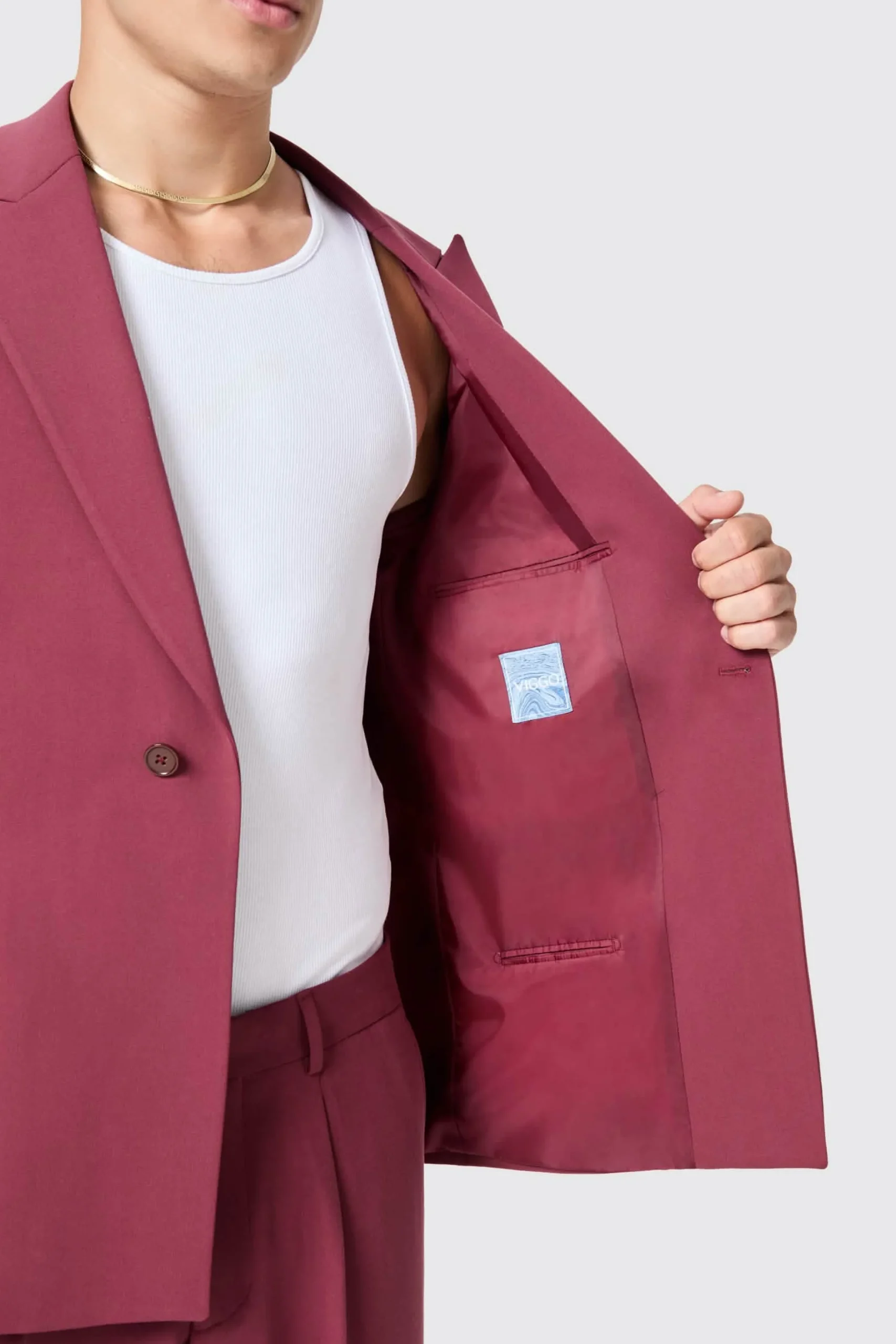 Unisex|Jackets·Work Jackets|Twisted Tailor Lavoir Oversized Burgundy Jacket