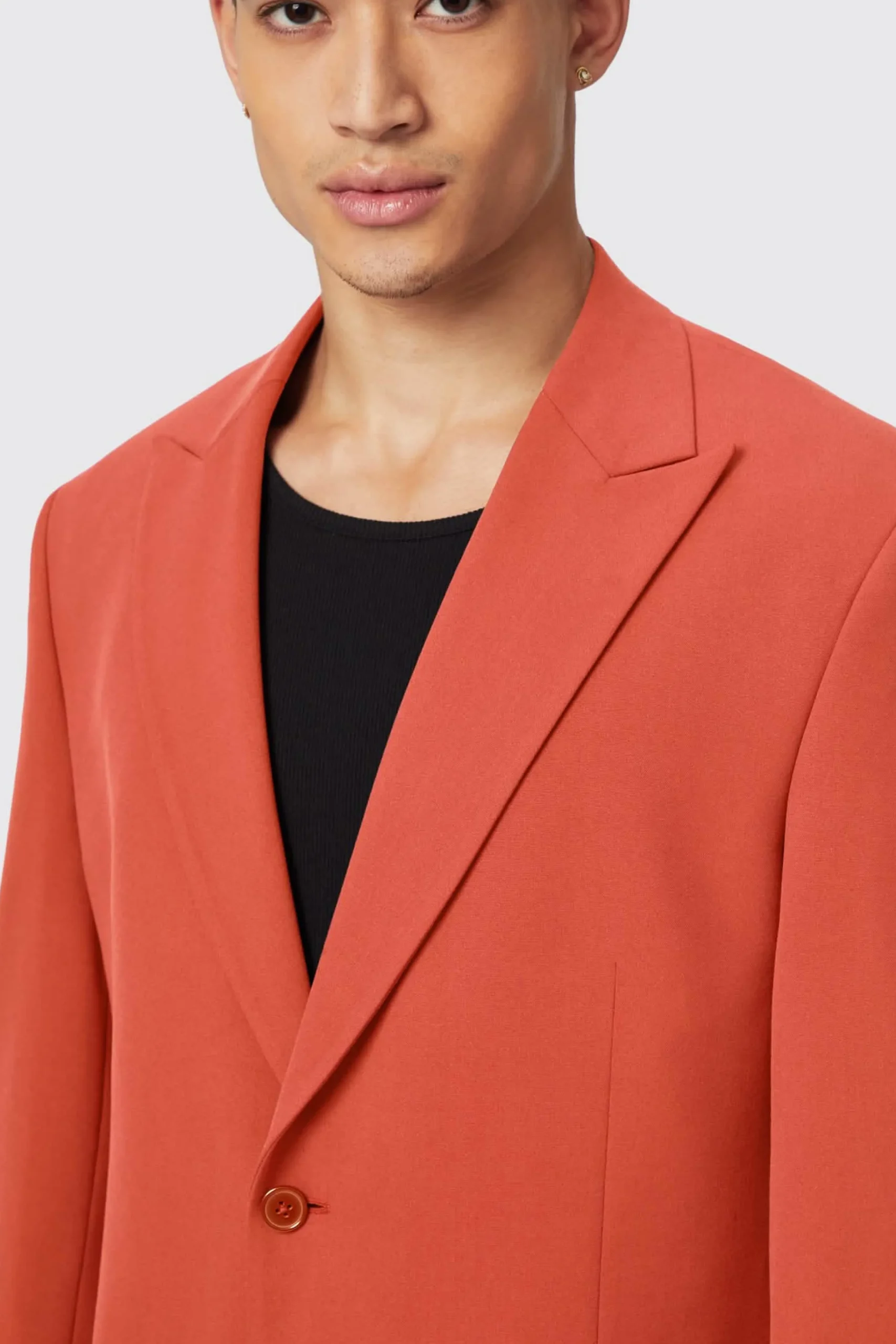Jackets·Casual Jackets|Unisex|Twisted Tailor Lavoir Oversized Burnt Orange Suit