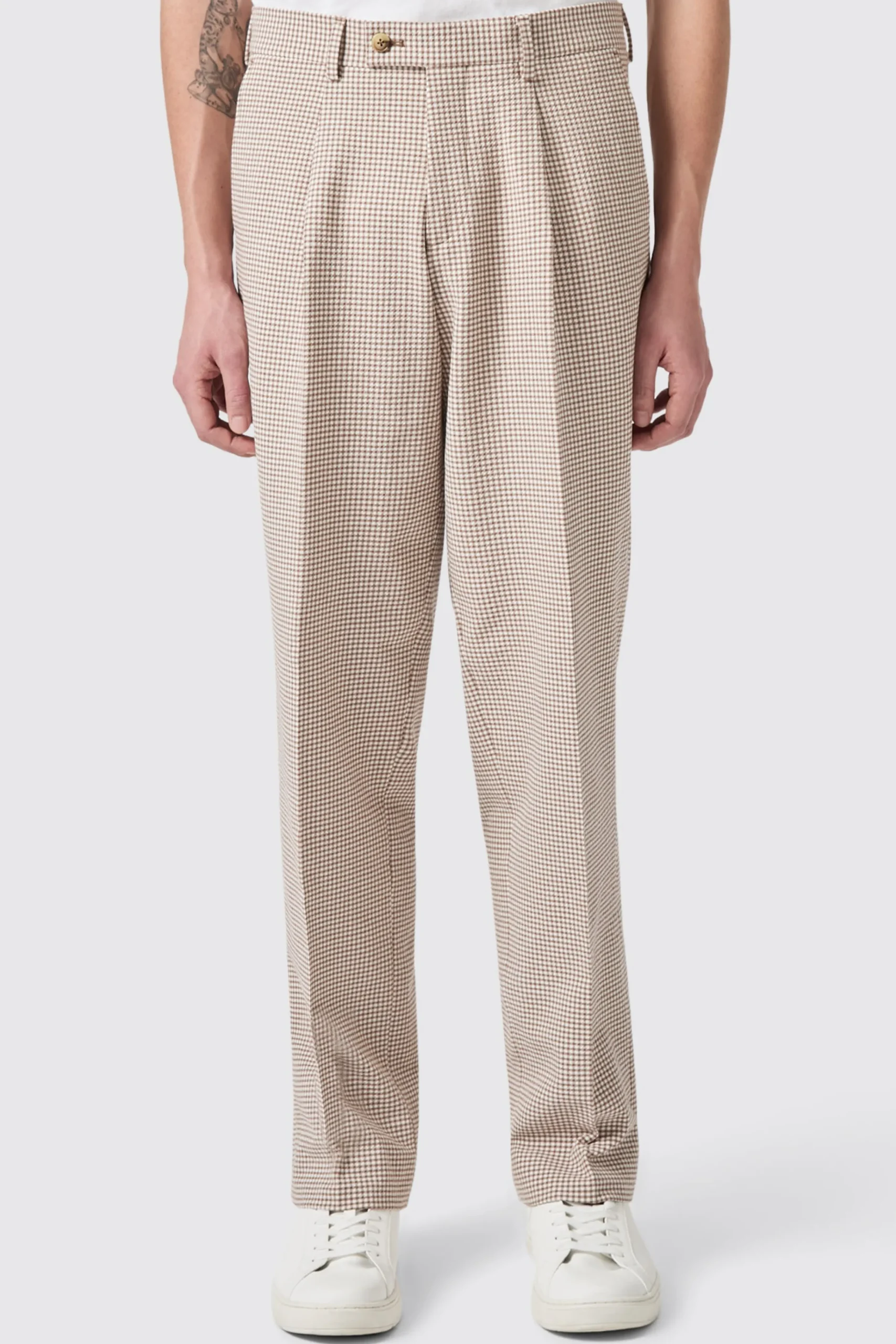 Unisex|Style·Check Suits|Twisted Tailor Maldini Oversized Brown Check Suit