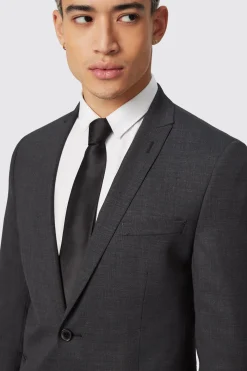 Jackets·Work Jackets|Twisted Tailor Priory Skinny Fit Suit Charcoal Jacket