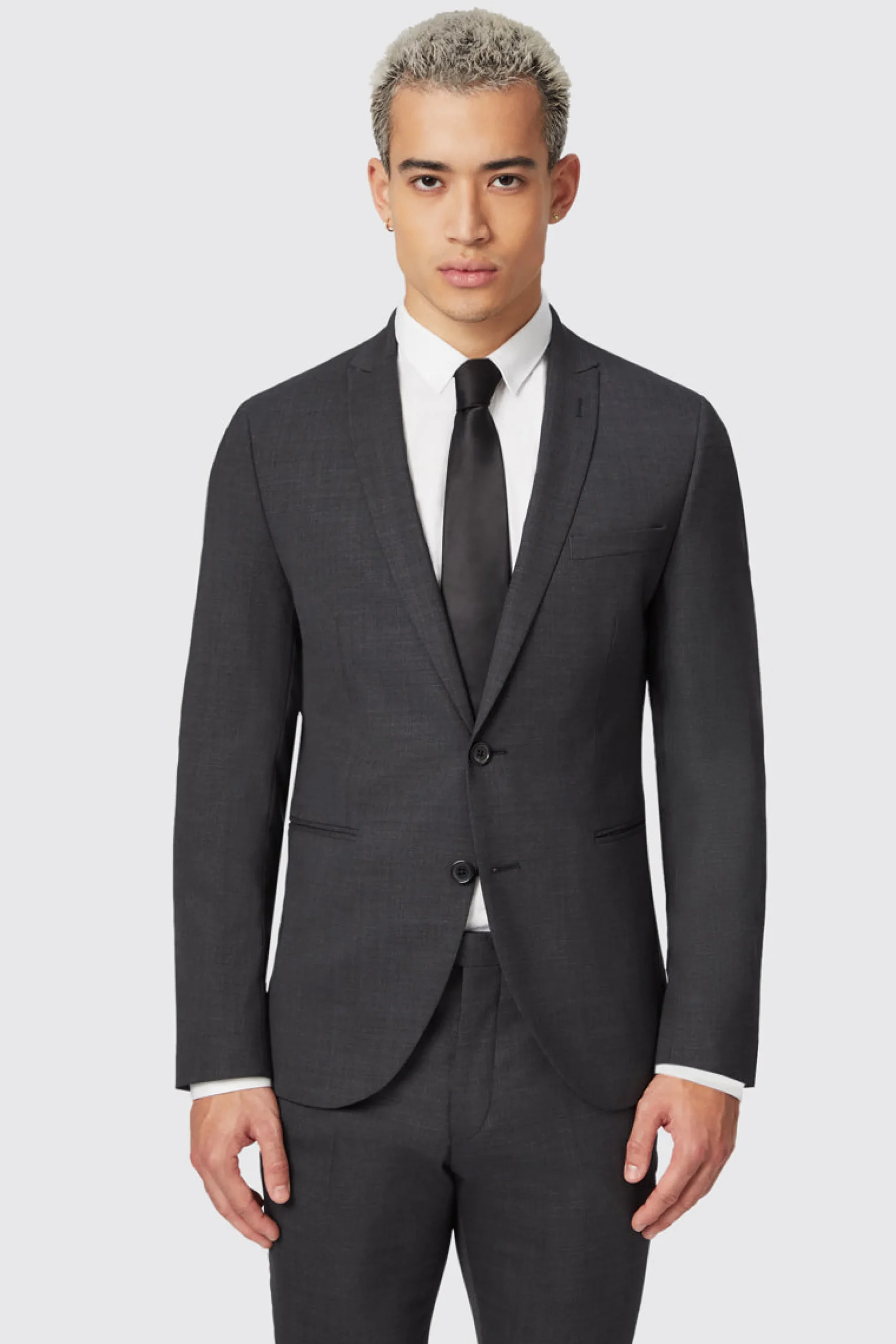 Occasion·Groomsmen Suits|Twisted Tailor Priory Skinny Fit Suit Charcoal Suit