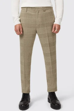 Style·Check Suits|Style·2 Piece Suits|Twisted Tailor Strauss Slim Fit Neutral Check Suit