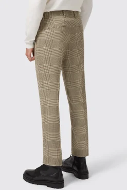 Style·Check Suits|Style·2 Piece Suits|Twisted Tailor Strauss Slim Fit Neutral Check Suit