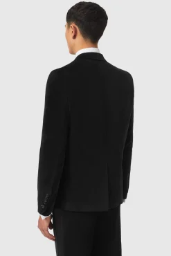 Style·3 Piece Suits|Style·Tuxedos|Twisted Tailor Sylvester Skinny Fit Black Velvet Tuxedo Suit